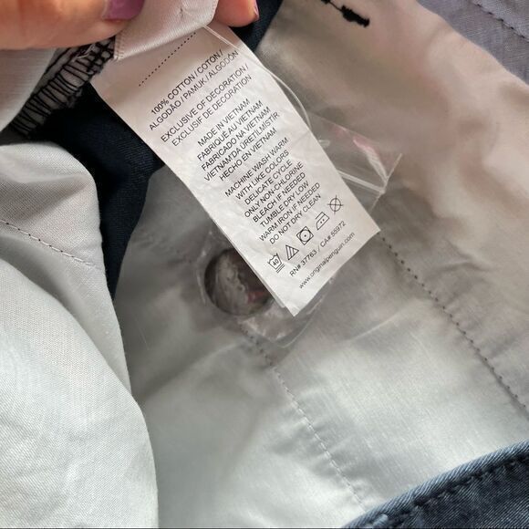 NEW Original Penguin LIGHTWEIGHT Flat Front SLIM FIT SHORT Size‎ 38 - Picture 5 of 6